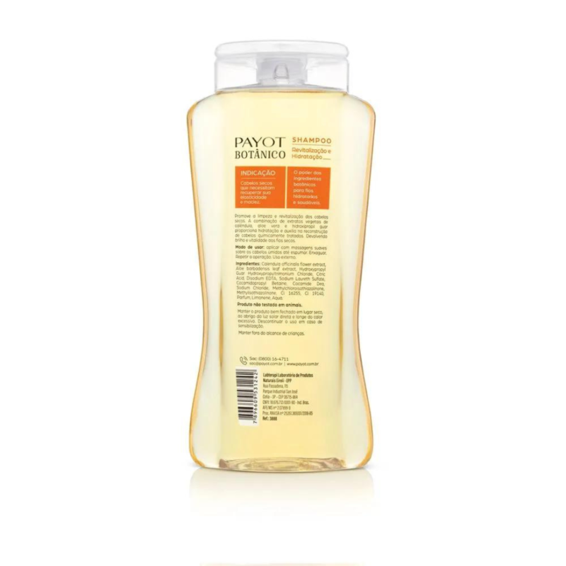 SHAMPOO BOTÂNICO PAYOT CALÊNDULA E ALOE VERA 300ML - Image 3