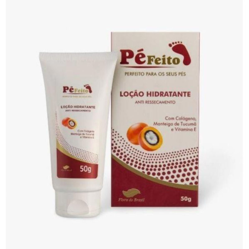 LOÇÃO HIDRATANTE PÉ FEITO 50G ANTI RESSECAMENTO