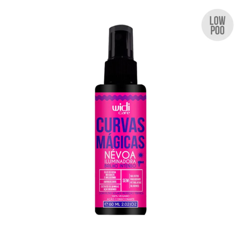 CURVAS MÁGICAS NÉVOA  ILUMINADORA 60ML  WIDI CARE