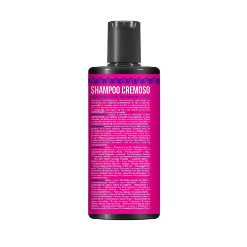 CURVAS MÁGICAS SHAMPOO CREMOSO  ULTRA HIDRATANTE 300ML WIDI CARE - Image 3