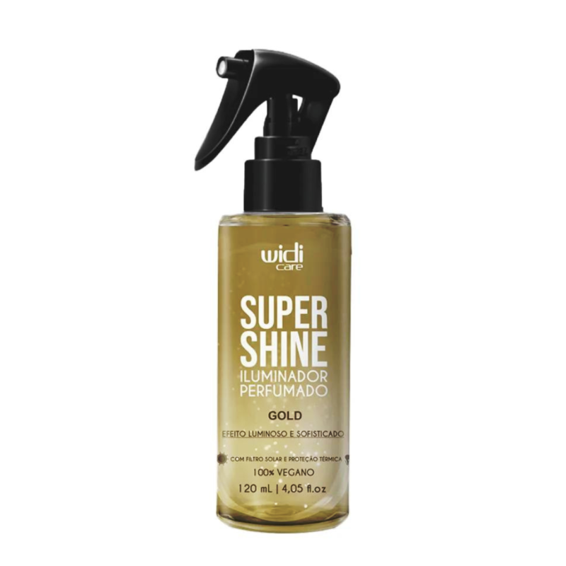 Iluminador Super Shine Gold Perfumado 120ml Widi Care