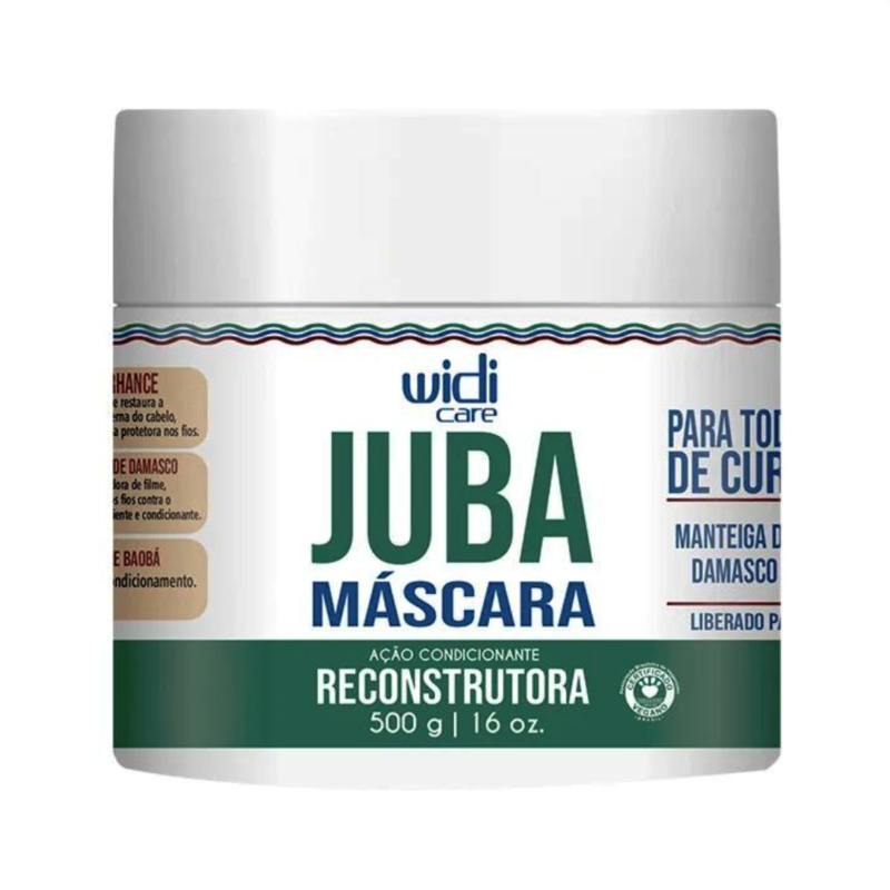 Máscara Juba Reconstrutora Condicionante 500g Widi Care