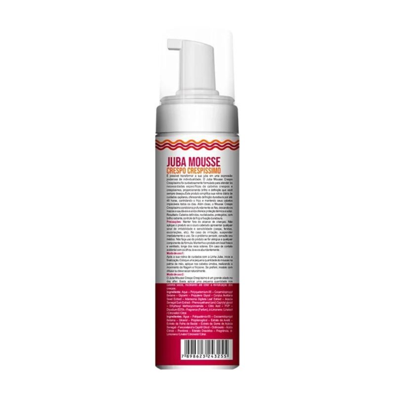 Mousse Juba Crespo Crespíssimo 200ml WIDI CARE - Image 2