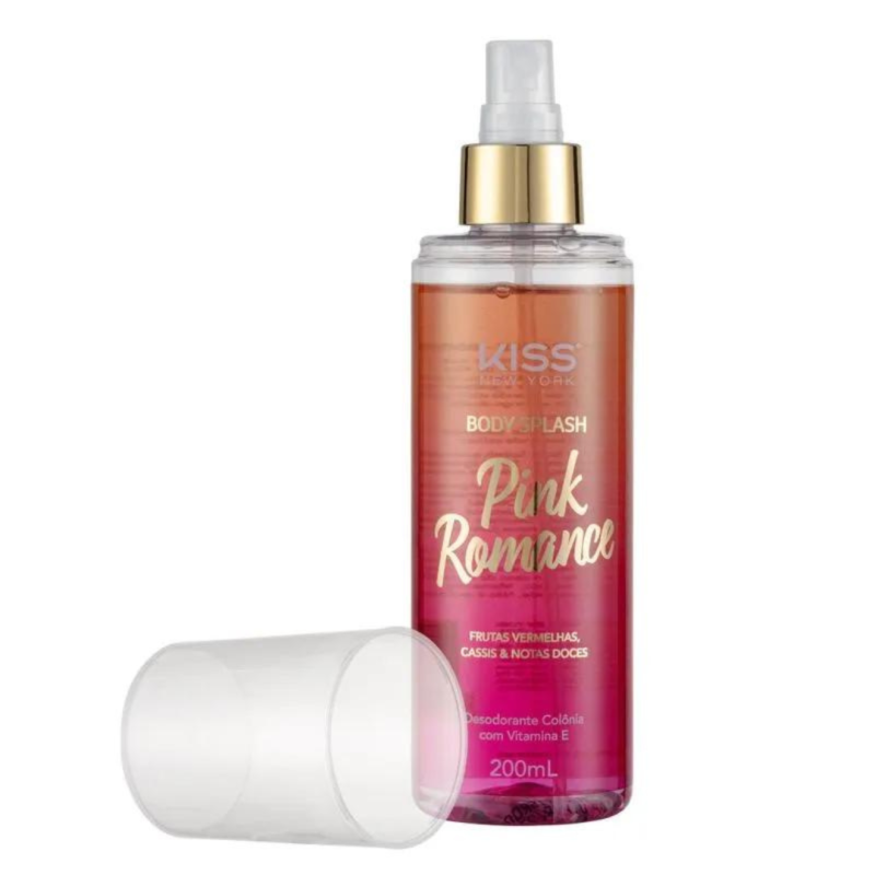 Body Splash Pink Romance 200ml Kiss New - Image 4