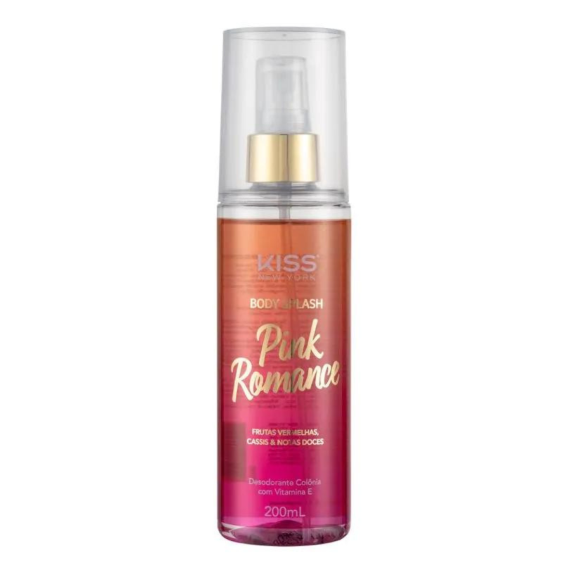 Body Splash Pink Romance 200ml Kiss New - Image 3