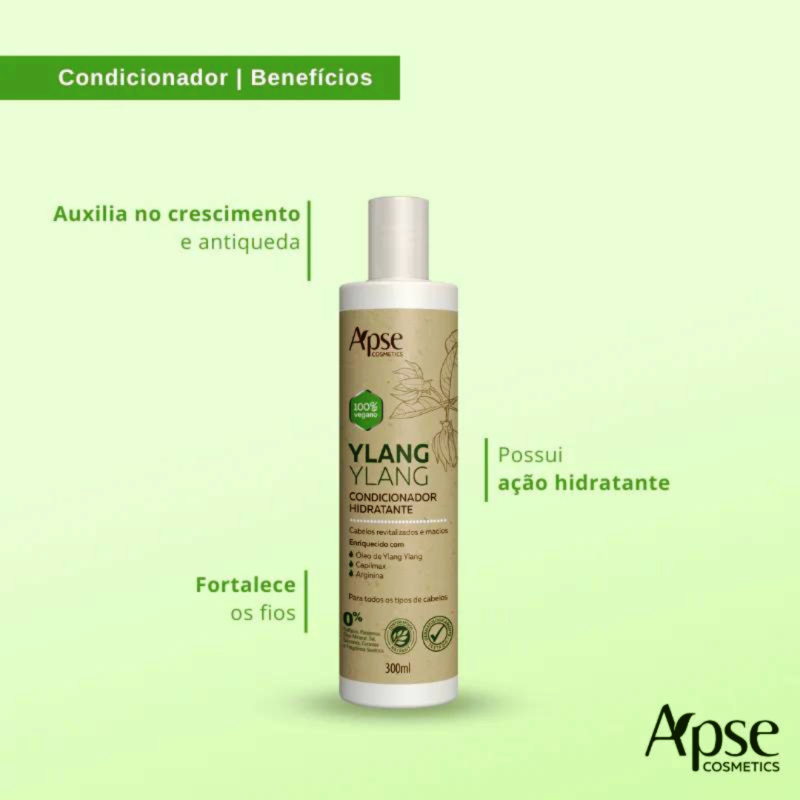 Condicionador Hidratante Apice Ylang Ylang 300ml - Image 2