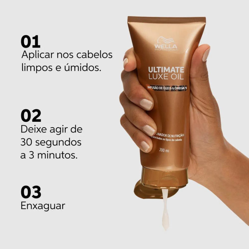 CONDICIONADOR WELLA PROFESSIONALS ULTIMATE LUXE OIL 200ML