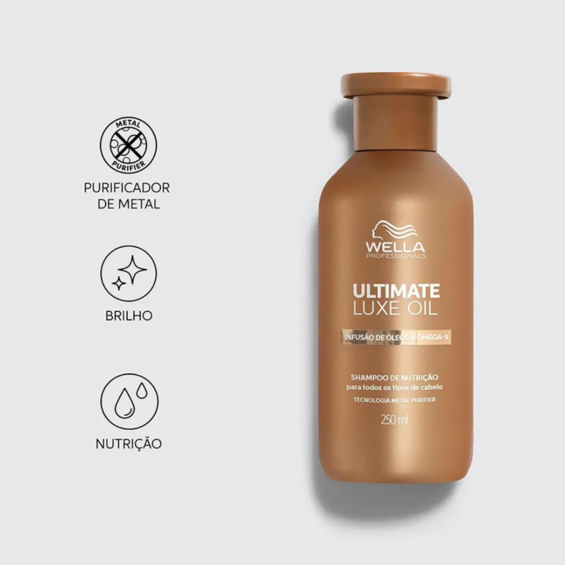 SHAMPOO WELLA PROFESSIONALS ULTIMATE LUXE OIL 250ML