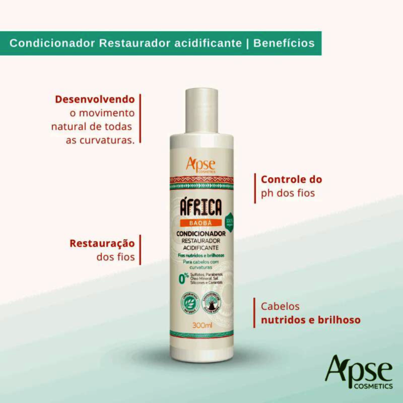 Condicionador Apice África Baobá Restaurador 300 ml - Image 2