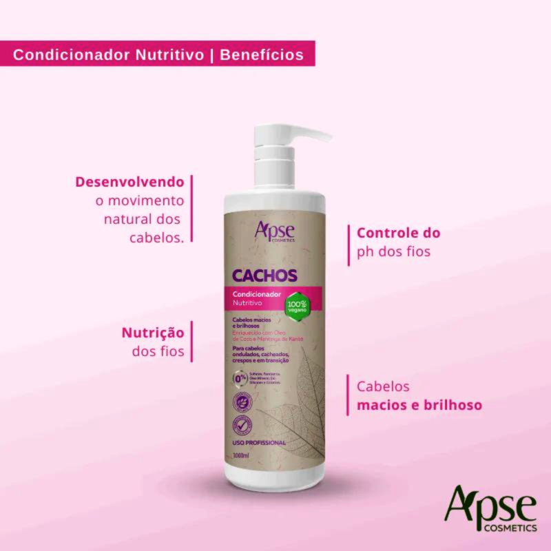 Condicionador Apice Cachos Nutritivo 1000ml - Image 2