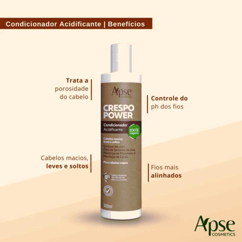 Condicionador Apice Crespo Power 300ML - Image 4