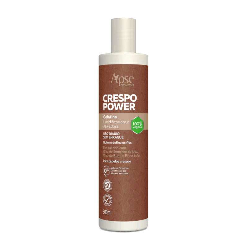 Gelatina Ativadora e Umidificadora Apice Crespo Power 300ml - Image 4