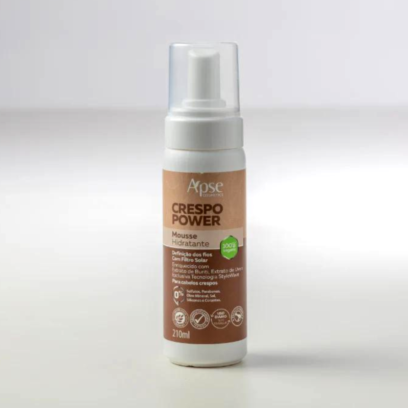 Mousse Hidratante Apice Crespo Power 210ml