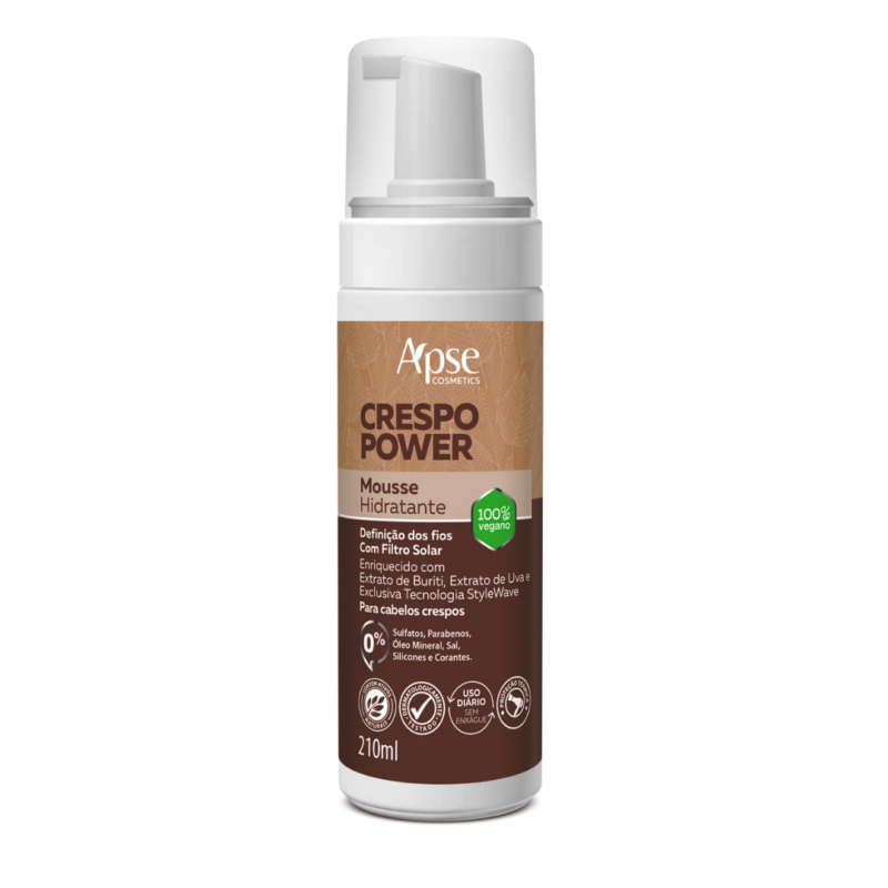 Mousse Hidratante Apice Crespo Power 210ml - Image 3