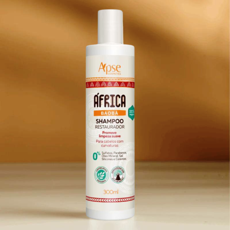 Shampoo Apice África Baobá Restaurador 300 ml