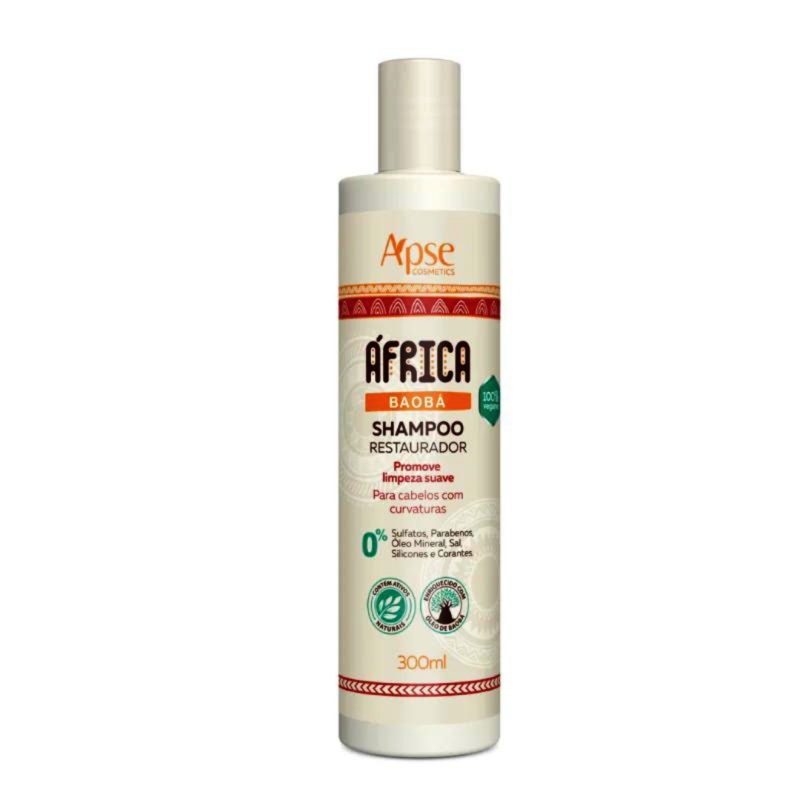 Shampoo Apice África Baobá Restaurador 300 ml - Image 3