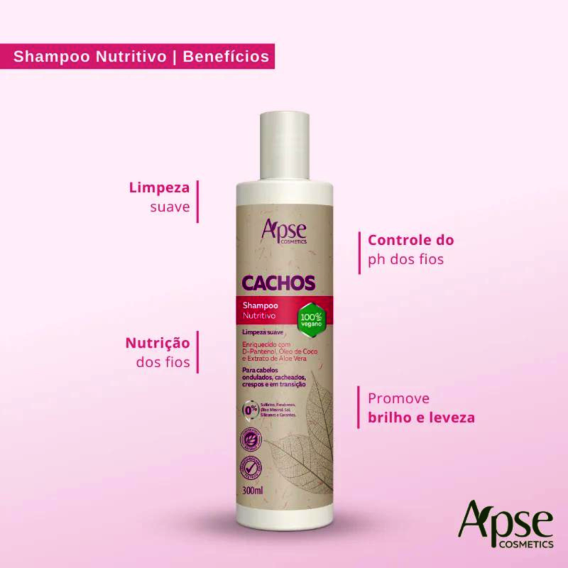 Shampoo Apice Cachos Nutritivo 300ml - Image 2