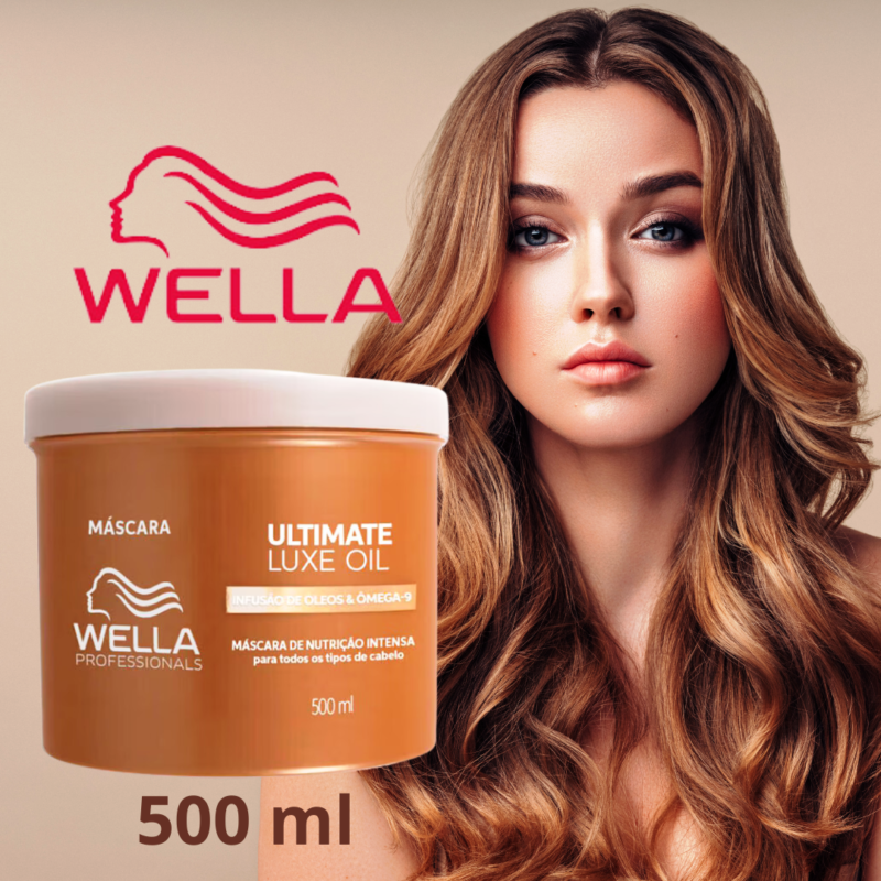 MÁSCARA WELLA PROFESSIONALS ULTIMATE LUXE OIL 500ML