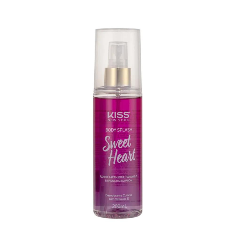 Body Splash SWEET HEART 200ml Kiss New - Image 4