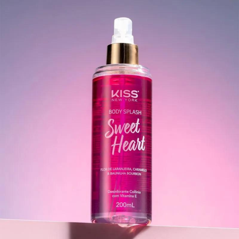 Body Splash SWEET HEART 200ml Kiss New - Image 3