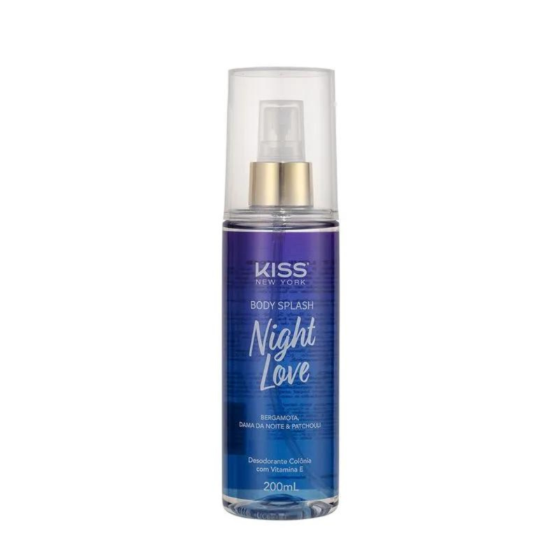 Body Splash NIGHT LOVE 200ml Kiss New - Image 4