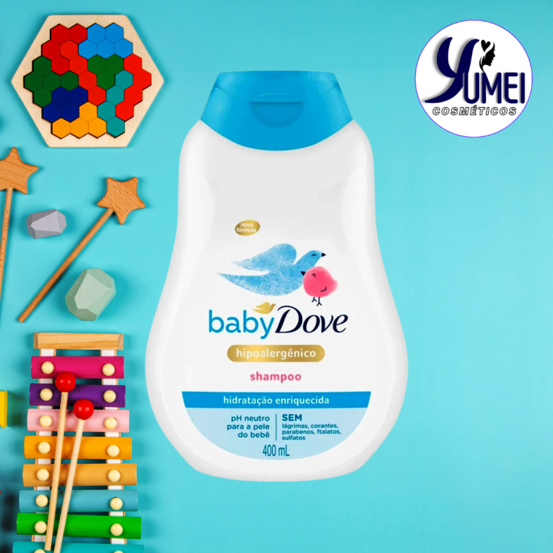 SHAMPOO BABY DOVE 400ML HID ENRIQUECIDA