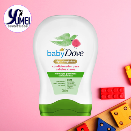 CONDICIONADOR BABY DOVE 200ML CABELOS CLAROS CAMOMILA