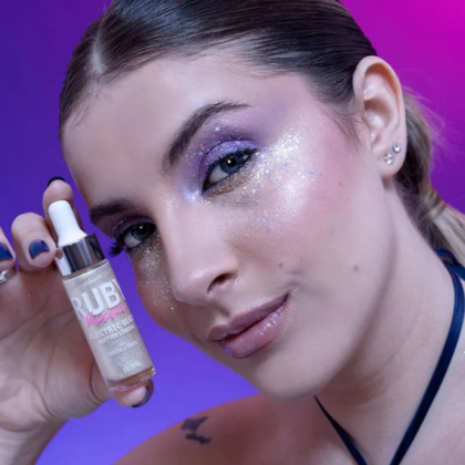 Glitter Líquido Ruby Kisses Champagne RRG02B Festa Glamour