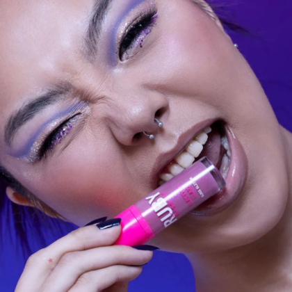 Gloss Labial Holográfico Ruby Kisses Unicorn Brilho Labial